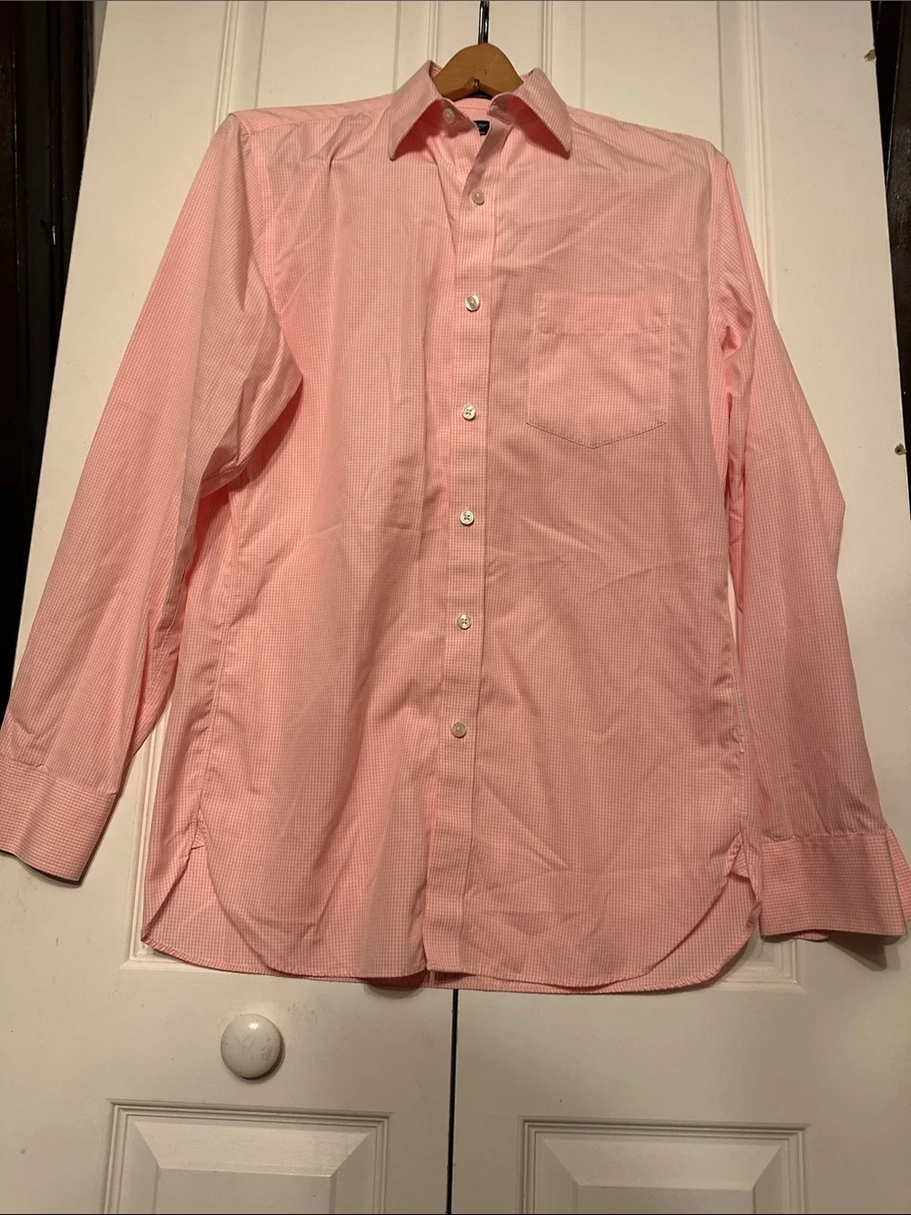 J. Crew Light Pink Men’s Button-Down Dress Shirt